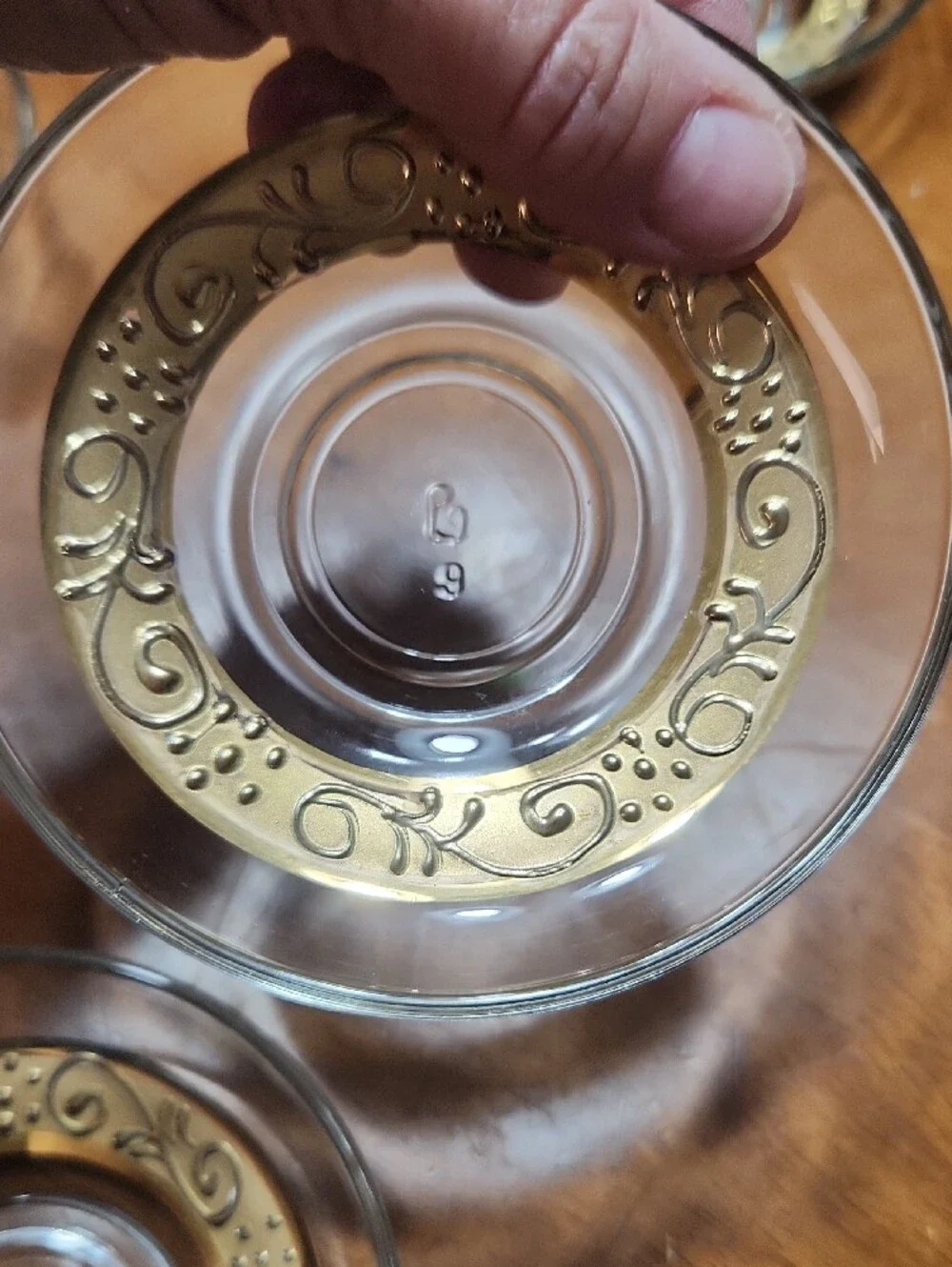 Paşabahçe Turkish Tea Or Arabic Coffee Glass Saucers Set Of 6